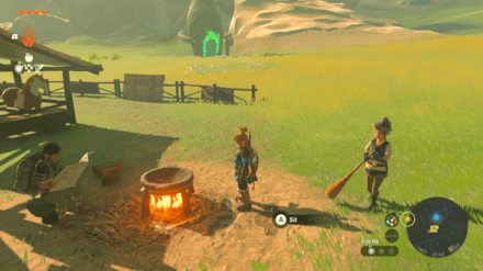 Zelda Tears of the Kingdom TotK - Cook Food Using the Cooking Pot