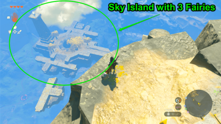 TotK - South Hyrule Sky Archipelago Sky Island