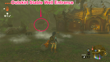 TotK - Outskirts Stable Well Entrance