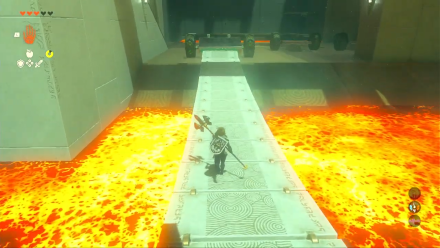 Zelda TotK Marakuguc Shrine Cross the Lava