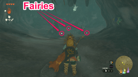 TotK - Mt. Drena Foothill Cave World View