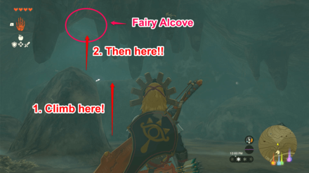 TotK - Inside Mt. Drena Foothill Cave