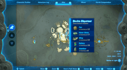 Tears of the Kingdom - Igoshon Shrine Device Dispenser