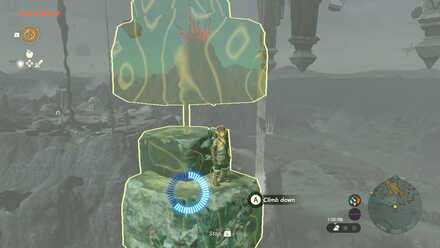 TotK - going up the land of the sky fish