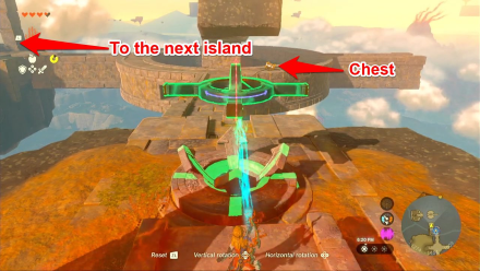 Zelda TotK Jinodok Shrine Rock Strcuture