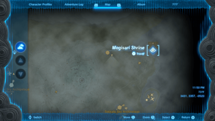 Zelda TOTK - Mogisari Shrine