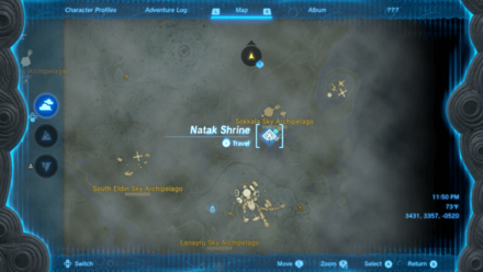 Zelda TOTK - Natak Shrine