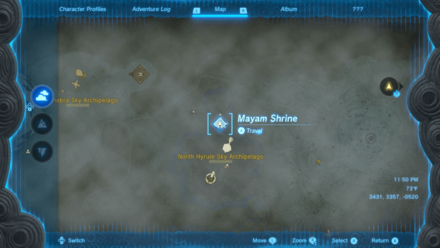 Zelda TOTK - Mayam Shrine