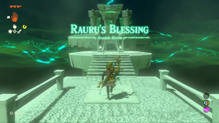 Zelda TotK Jinodok Shrine Rauru