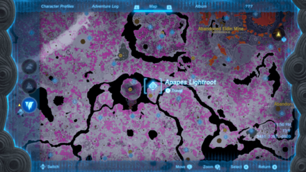 Tears of the Kingdom - Apapes Lightroot