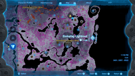 Tears of the Kingdom - Sisinatag Lightroot