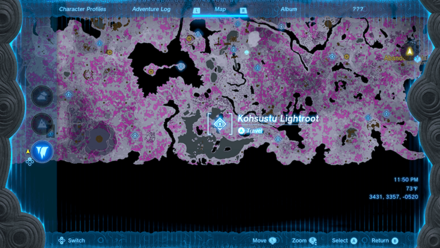 Tears of the Kingdom - Kohsustu Lightroot