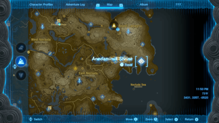 Zelda TOTK - Anedamimik Shrine