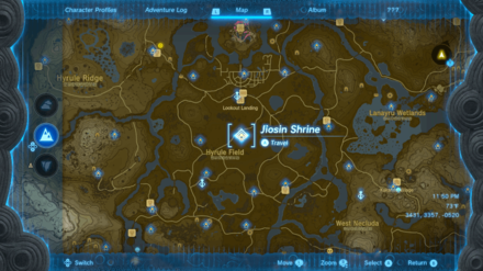 Zelda TOTK - Jiosin Shrine