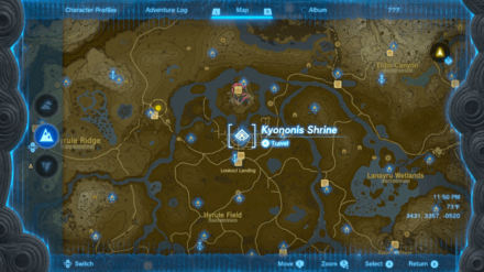 Zelda TOTK - Kyononis Shrine