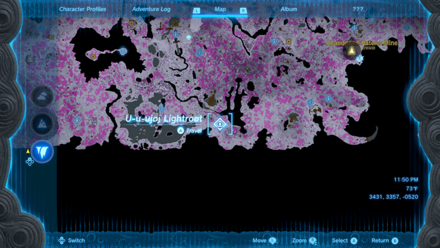 Tears of the Kingdom - U-u-ujoj Lightroot