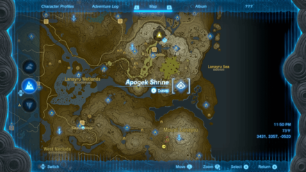 Zelda TOTK - Apogek Shrine