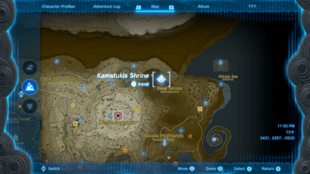 Zelda TOTK - Kamatukis Shrine