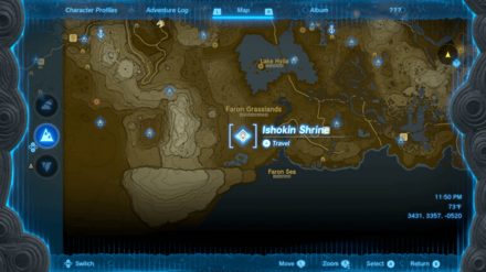 Zelda TOTK - Ishokin Shrine