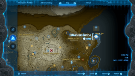 Zelda TOTK - Rasiwak Shrine