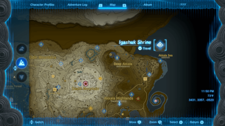 Zelda TOTK - Igashuk Shrine