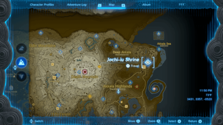 Zelda TOTK - Jochi-iu Shrine