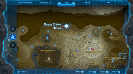 Zelda TOTK - Mayak Shrine