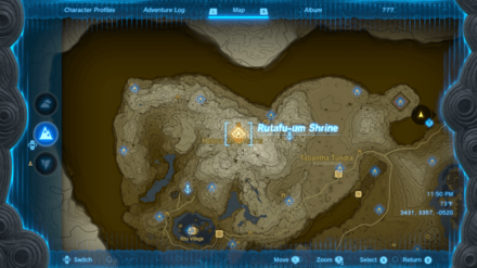 Zelda TOTK - Rutafu-um Shrine