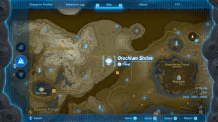 Zelda TOTK - Orochium Shrine