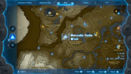 Zelda TOTK - Makurukis Shrine