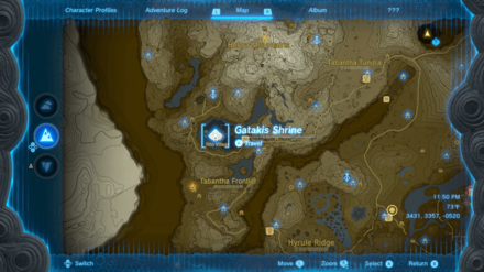 Zelda TOTK - Gatakis Shrine