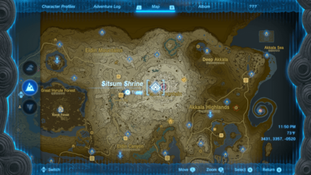 Zelda TOTK - Sitsum Shrine
