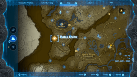 Zelda TOTK - Ikatak Shrine
