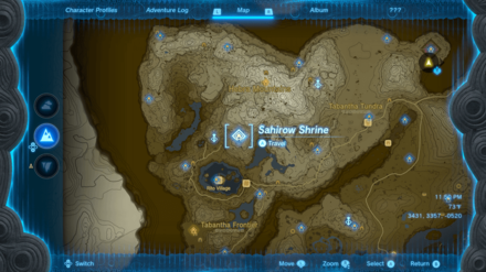 Zelda TOTK - Sahirow Shrine