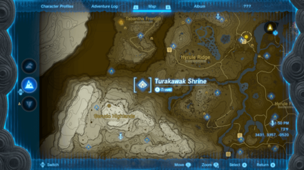 Zelda TOTK - Turakawak Shrine