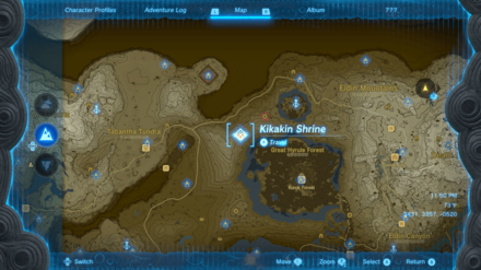 Zelda TOTK - Kikakin Shrine