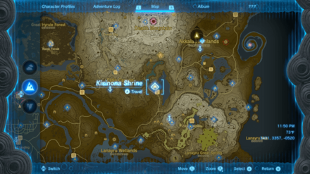 Zelda TOTK - Kisinona Shrine