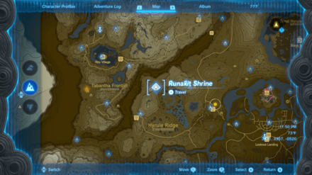 Zelda TOTK - Runakit Shrine