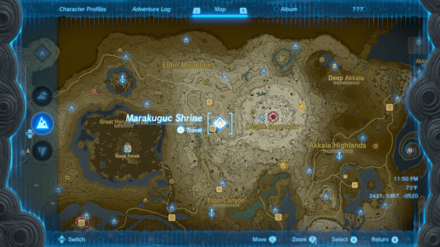 Zelda TOTK - Marakuguc Shrine