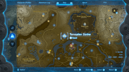 Tears of the Kingdom - Tenmaten Shrine