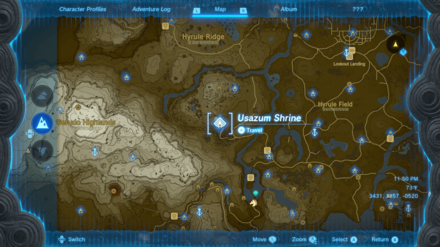 Zelda TOTK - Usazum Shrine