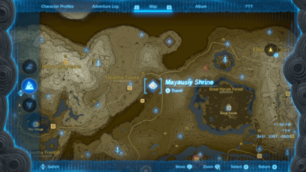 Zelda TOTK - Mayausiy Shrine