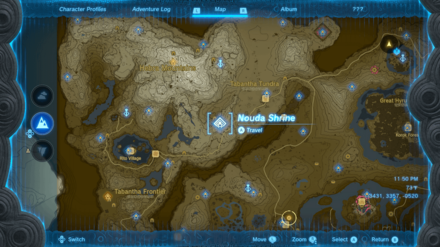 Zelda TOTK - Nouda Shrine