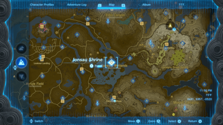 Zelda TOTK - Jonsau Shrine