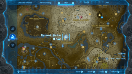 Zelda TOTK - Timawak Shrine