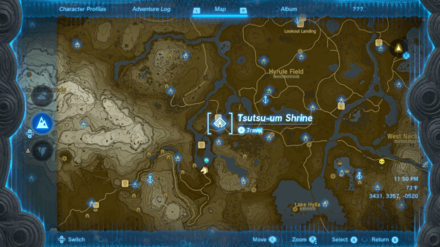 Tears of the Kingdom - Tsutsu-um Shrine