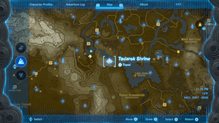 Tears of the Kingdom - Tadarok Shrine