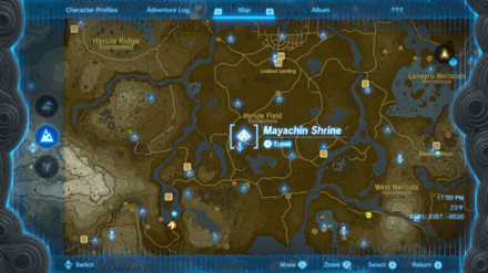 Zelda TOTK - Mayachin Shrine