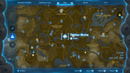 Tears of the Kingdom - Teniten Shrine