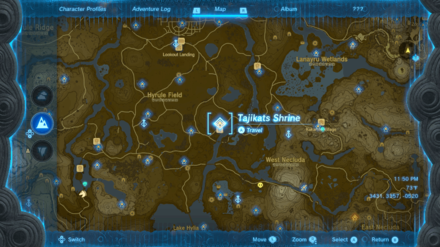 Tears of the Kingdom - Tajikats Shrine